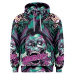 Anarchy Skull And Birds Men s Overhead Hoodie
