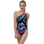 Anarchy Skull And Birds To One Side Swimsuit