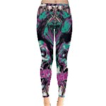 Anarchy Skull And Birds Inside Out Leggings