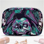 Anarchy Skull And Birds Make Up Pouch (Small)