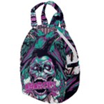 Anarchy Skull And Birds Travel Backpack