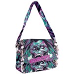Anarchy Skull And Birds Courier Bag