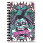 Anarchy Skull And Birds 5.5  x 8.5  Notebook