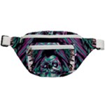 Anarchy Skull And Birds Fanny Pack