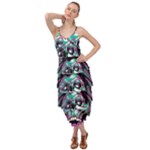 Anarchy Skull And Birds Layered Bottom Dress