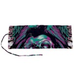 Anarchy Skull And Birds Roll Up Canvas Pencil Holder (S)