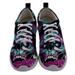 Anarchy Skull And Birds Women Athletic Shoes