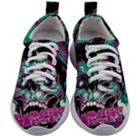 Anarchy Skull And Birds Kids Athletic Shoes
