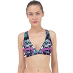 Anarchy Skull And Birds Classic Banded Bikini Top