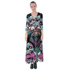Button Up Maxi Dress 