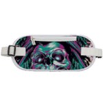 Anarchy Skull And Birds Rounded Waist Pouch
