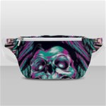Anarchy Skull And Birds Waist Bag 