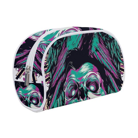 Anarchy Skull And Birds Make Up Case (Small) from ArtsNow.com
