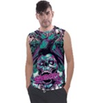 Anarchy Skull And Birds Men s Regular Tank Top