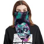 Anarchy Skull And Birds Face Covering Bandana (Triangle)