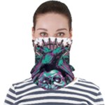 Anarchy Skull And Birds Face Seamless Bandana (Adult)