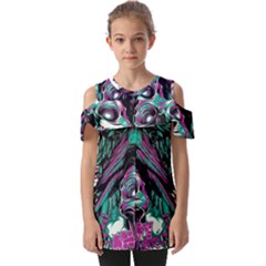 Fold Over Open Sleeve Top 
