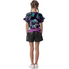 Kids  Cut Out Flutter Sleeves 