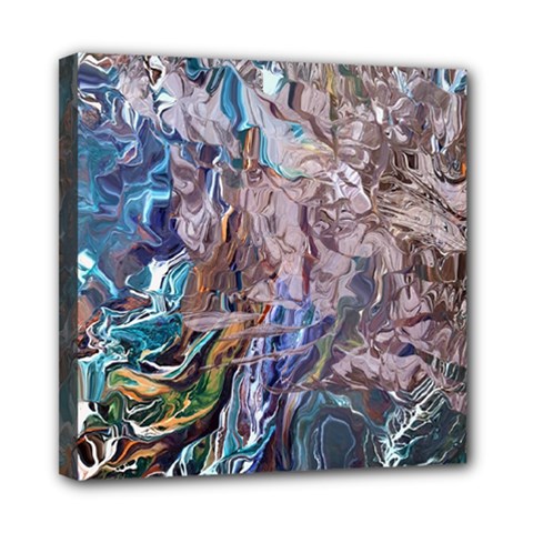 Abstract blend V Mini Canvas 8  x 8  (Stretched) from ArtsNow.com