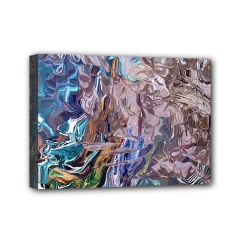 Abstract blend V Mini Canvas 7  x 5  (Stretched) from ArtsNow.com