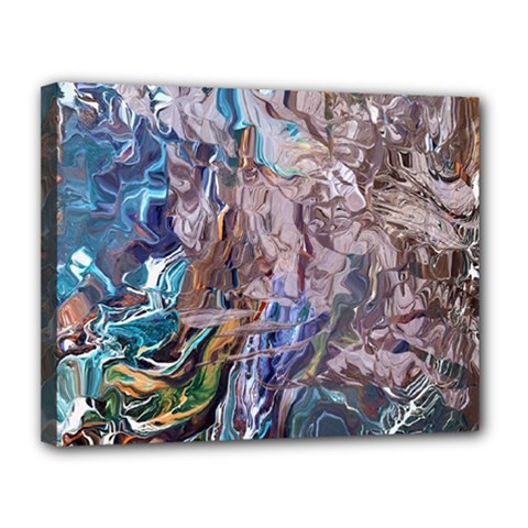 Abstract blend V Canvas 14  x 11  (Stretched) from ArtsNow.com