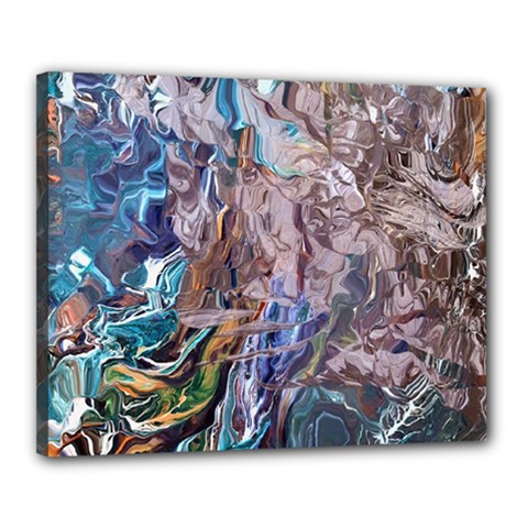 Abstract blend V Canvas 20  x 16  (Stretched) from ArtsNow.com