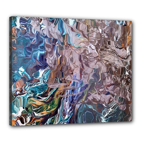 Abstract blend V Canvas 24  x 20  (Stretched) from ArtsNow.com