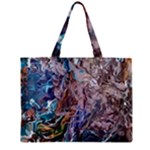 Abstract blend V Zipper Mini Tote Bag