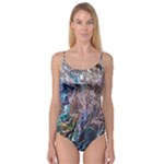 Abstract blend V Camisole Leotard 