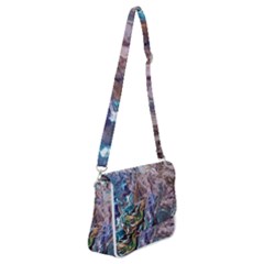 Shoulder Bag with Back Zipper 
