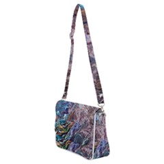 Shoulder Bag with Back Zipper 