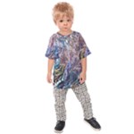 Abstract blend V Kids  Raglan T-Shirt