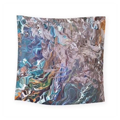 Abstract blend V Square Tapestry (Small) from ArtsNow.com