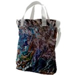 Abstract blend V Canvas Messenger Bag