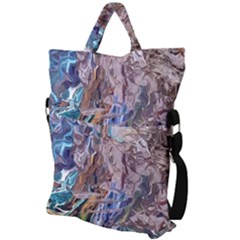 Fold Over Handle Tote Bag 