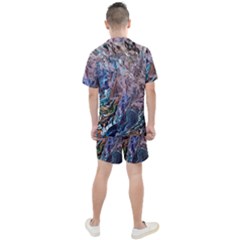 Men s Mesh T-Shirt and Shorts Set 