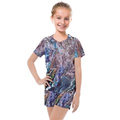Kids  Mesh T-Shirt and Shorts Set 