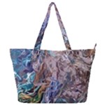 Abstract blend V Full Print Shoulder Bag