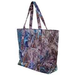 Zip Up Canvas Bag 