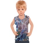 Abstract blend V Kids  Sport Tank Top