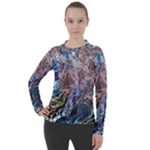 Abstract blend V Women s Pique Long Sleeve T-Shirt