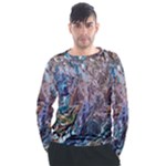 Abstract blend V Men s Long Sleeve Raglan T-Shirt