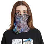 Abstract blend V Face Covering Bandana (Two Sides)