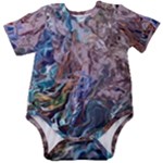 Abstract blend V Baby Short Sleeve Bodysuit