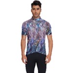 Abstract blend V Men s Short Sleeve Cycling Jersey