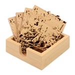 Abstract blend V Bamboo Coaster Set