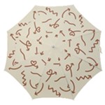 Abstract Arrow Sign Love Aesthetic Straight Umbrellas