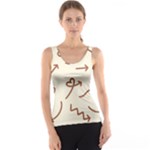 Abstract Arrow Sign Love Aesthetic Women s Basic Tank Top