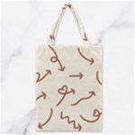 Abstract Arrow Sign Love Aesthetic Classic Tote Bag