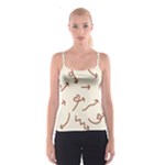 Abstract Arrow Sign Love Aesthetic Spaghetti Strap Top